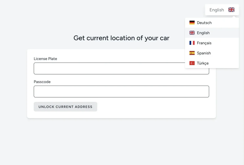 Multilingual SaaS platform supporting multiple languages.